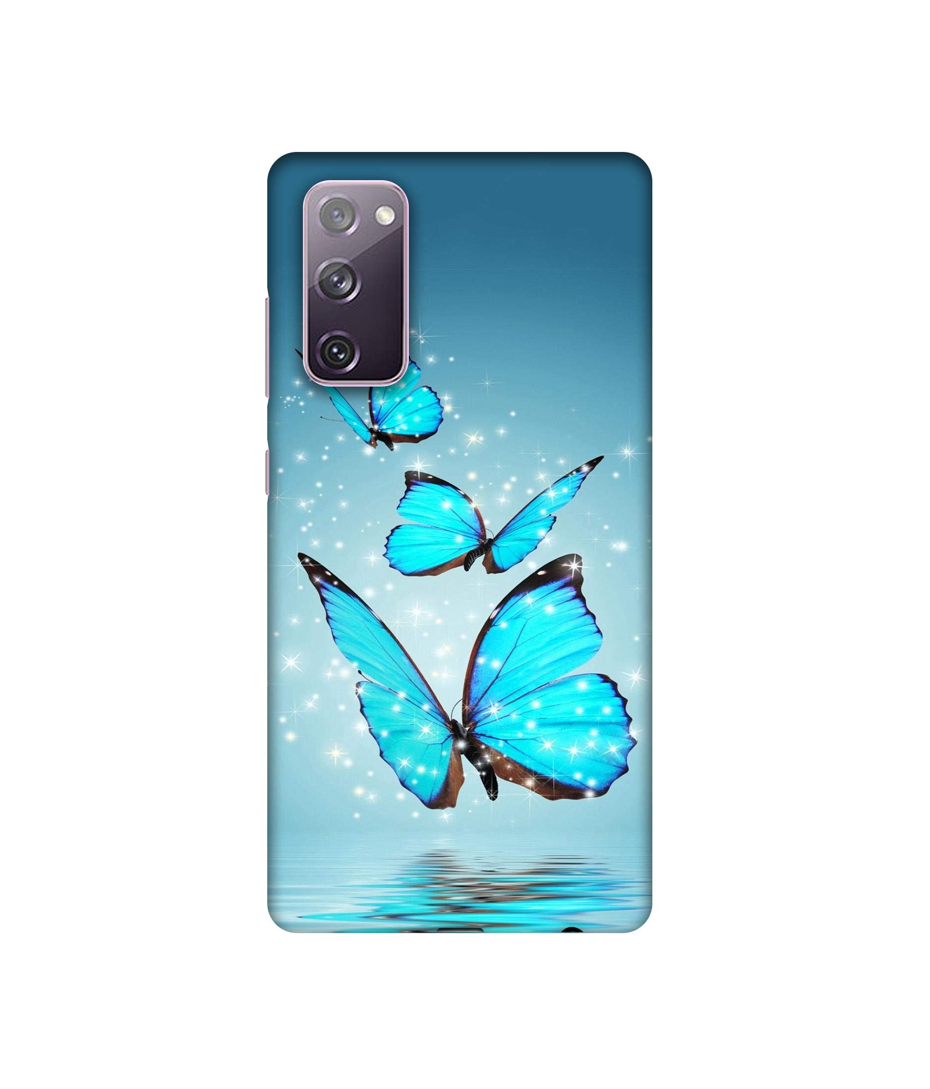 Flying Butterflies Design 3D Printed Hard Back Case Cover for Samsung Galaxy S20 FE-image-39