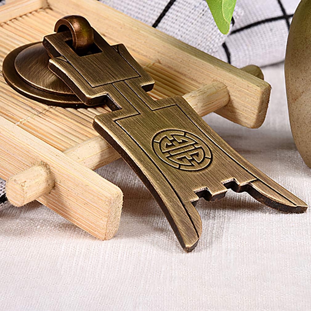 2Pcs Chinese Style Vintage Furniture Drawer Brass Pulls Handle Jewelry Box Wardrobe Door Small Handle