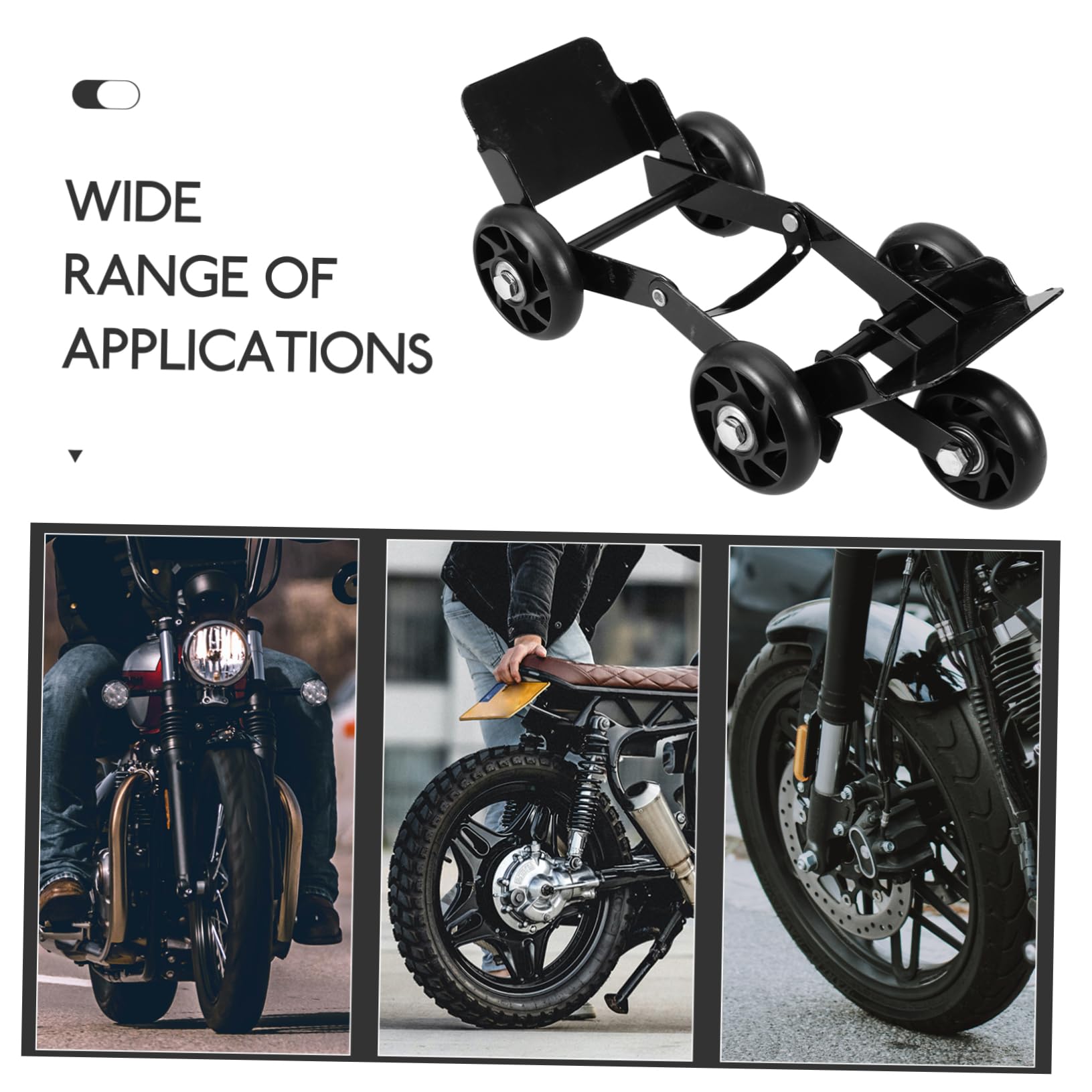Cabilock Reifenroller Reifenmontierwerkzeug aus Metall und Kunststoff für Elektrodreiräder und Motorräder Notfall Reifenwagen zur Reifenbewegung