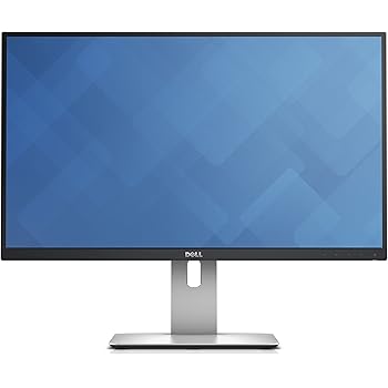 DELL U2515H ADZG 25-Inch LCD Monitor, 350 cd/m2, 2560 x 1440 at 60 Hz, IPS, 8ms, HDMI/DP/Mini DP/USB