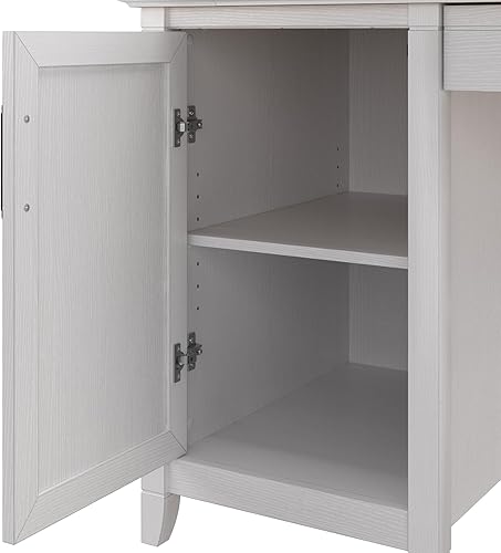 Miniatura 111 de Bush Furniture Key West - Escritorio de 48 W en nogal gris oscuro Gris Oscuro Nogal,gris (cape cod gray),Roble blanco de lino.,cereza bing,Roble