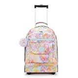 Kipling Sanaa Large Printed Rolling Backpack Bubble Slick