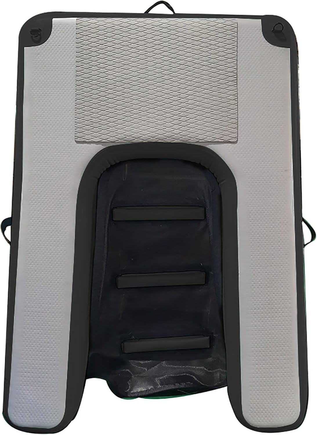 60-in Inflatable Floating Dog Water Ramp, Non-Slip EVA Float Dogs Pool Dock Ladder, Boats/Pools/Sea/Lake Dog Water Steps Mats(Black)