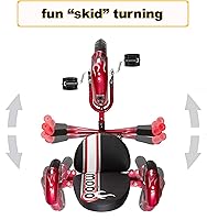Vista 4 de Mobo Mity Sport Safe Tricycle. Toddler Big Wheel Ride On Trike. Pedal Car, Red Large