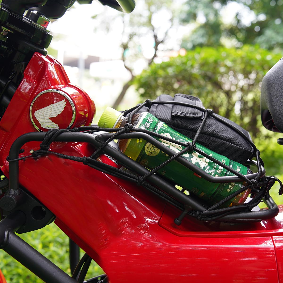 Motorcycle Rear Rack TECTEK Slide Carrier Luggage Rack Compatible With ...