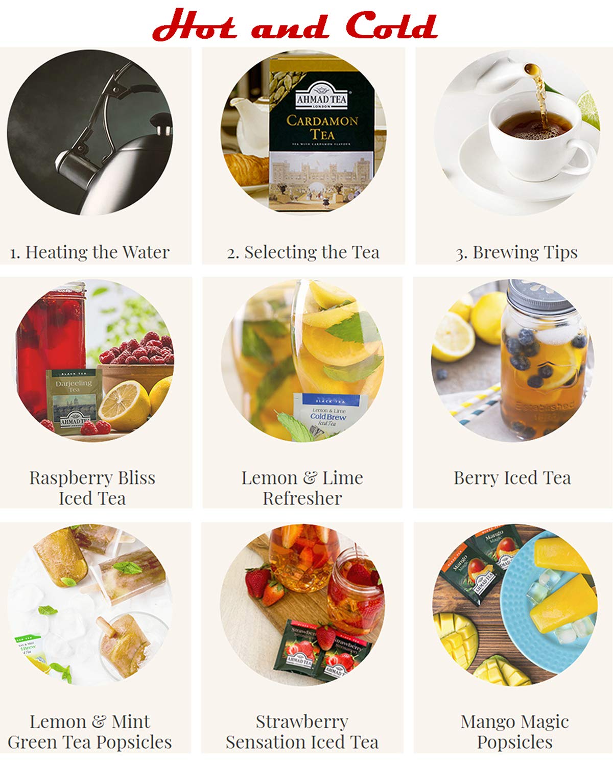 Buy Ahmad Tea Favorite Tea Bags Sampler Assortment Box 60 Count