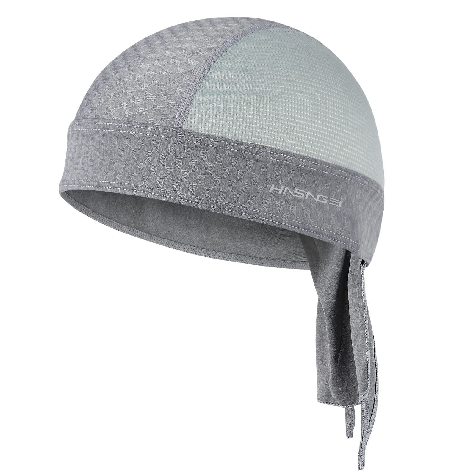 HASAGEI Atmungsaktiv Bandana Cap Sonnenschutz Sport Kopfbedeckung Durag Kopftuch unter Fahrradhelm Biker Schädel Kappe Fahrrad Mütze, Schweißableitender Quick Dry