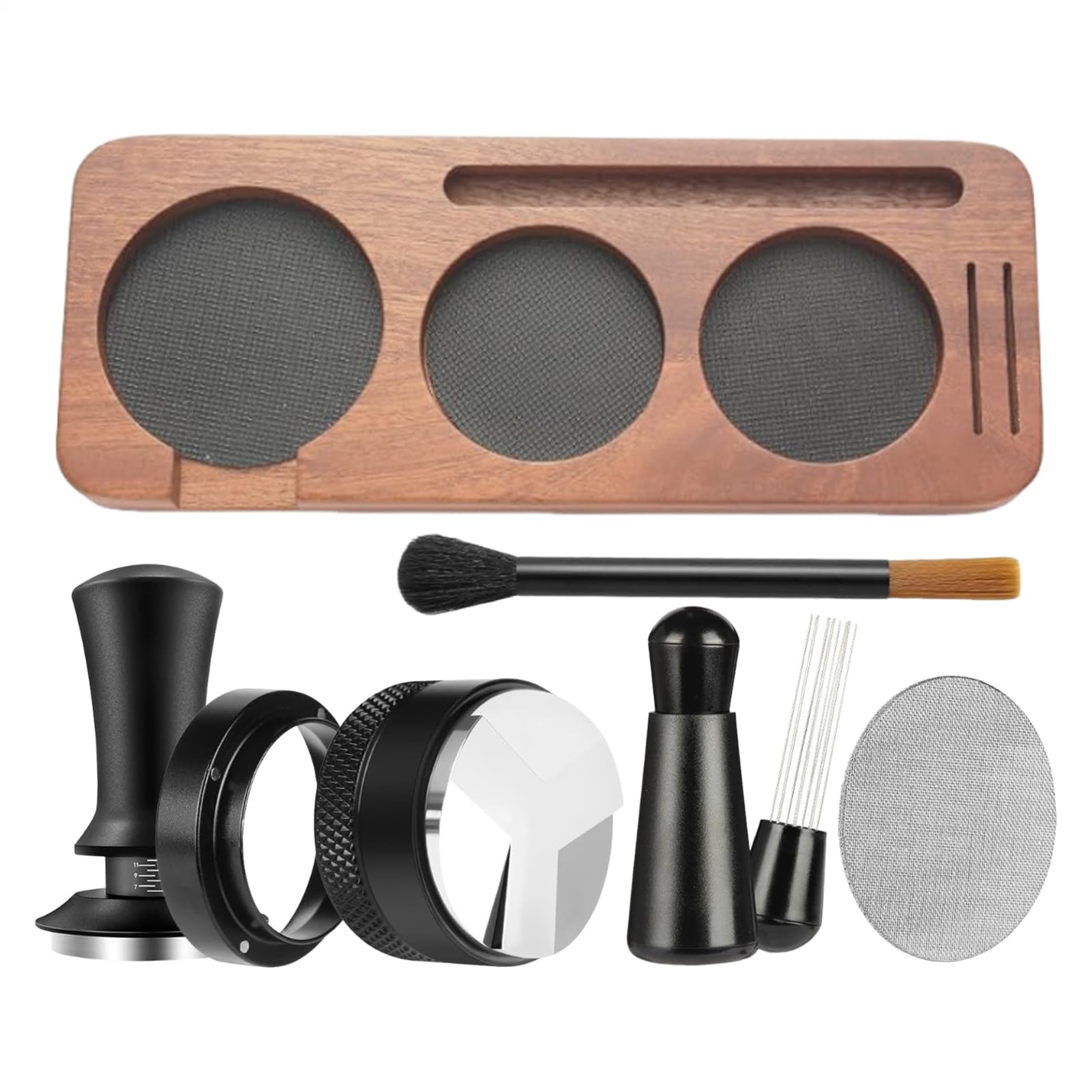 Pressini manuali per espresso Strumenti di pressatura per caffè in polvere | Tamper per macchina da caffè espresso Adatto per bar, ufficio, piano di lavoro, cucina domestica, uso commercia