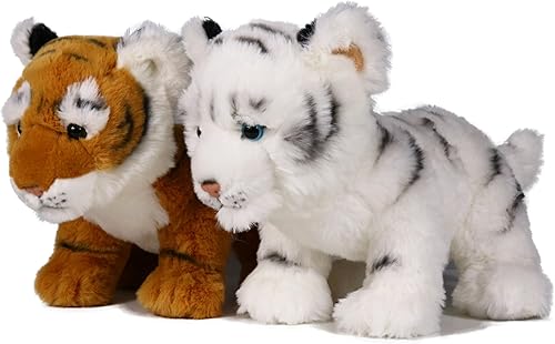 Miniatura 8 de Ice King Bear Baby Tiger - Animal de peluche de 10 pulgadas (marrón)