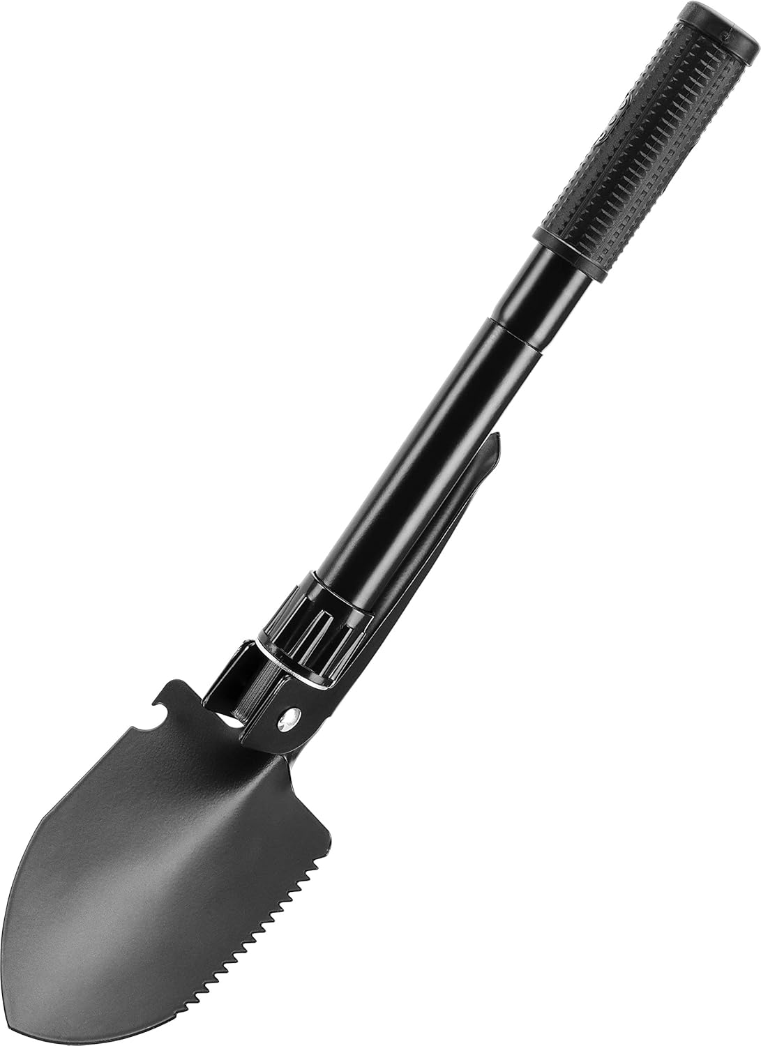 Barska AF13292 Foldable Metal Shovel with Pick, Compass, and Bag for Camping