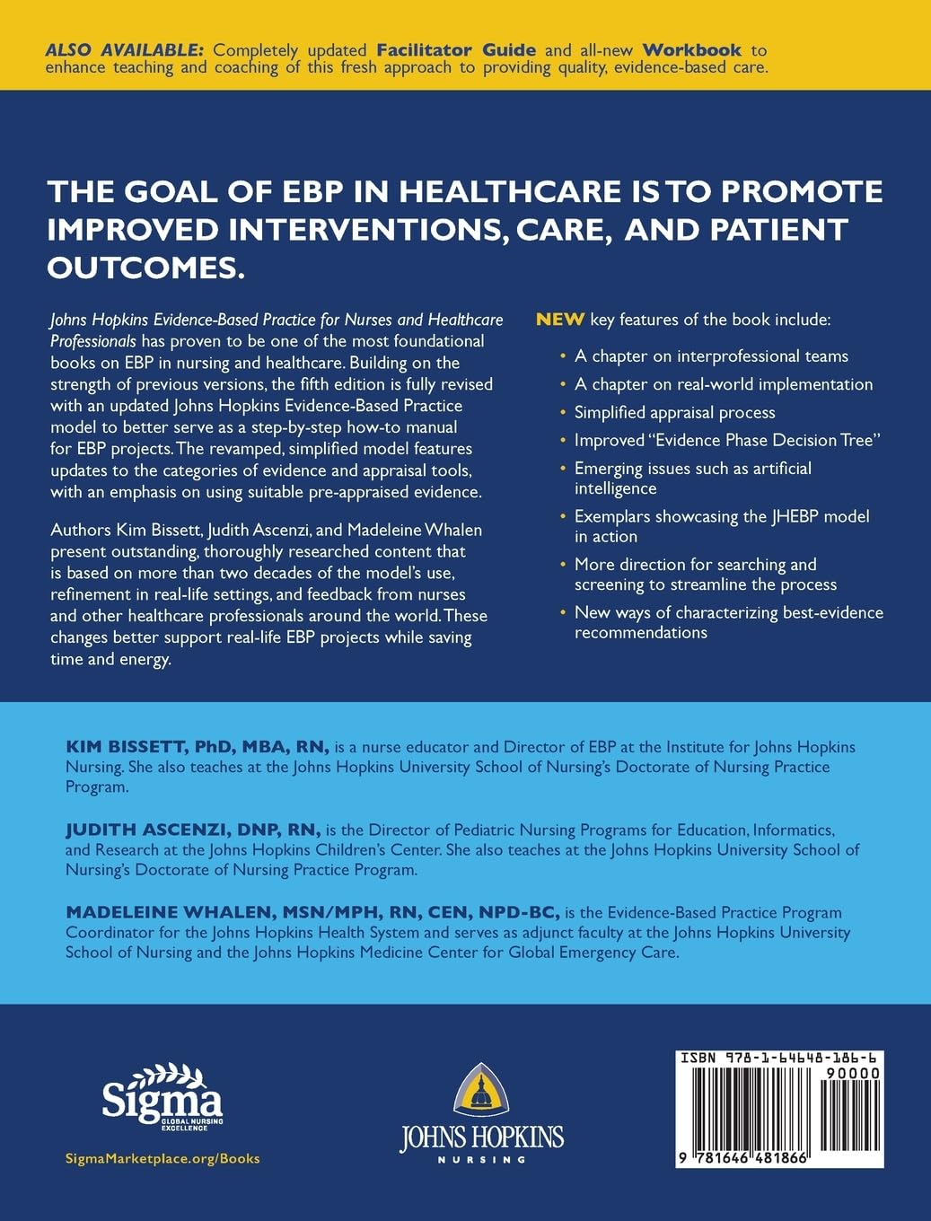 Johns Hopkins Evidence-Based Practice for Nurses and Healthcare Professionals, Fifth Edition: Model & Guidelines