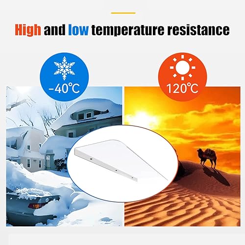 Miniatura 2 de Toldo invisible para puerta delantera al aire libre, toldo para puerta, cubierta de policarbonato transparente silencioso, toldo de entrada, para