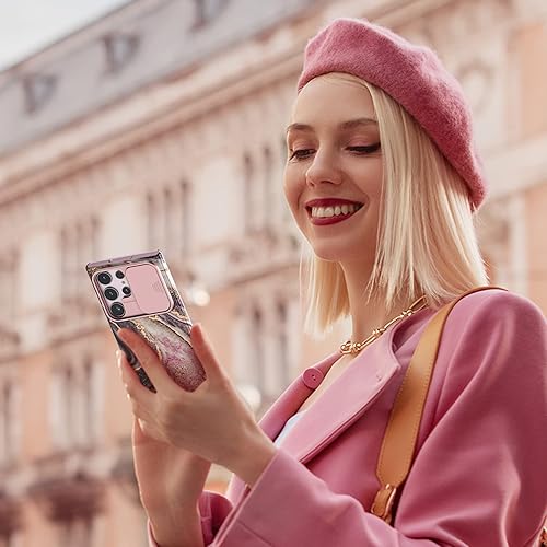 Miniatura 7 de Chvelop Funda para Samsung Galaxy S23 Ultra 5G con cubierta deslizante para cámara, protección contra caídas de grado militar Funda protectora a