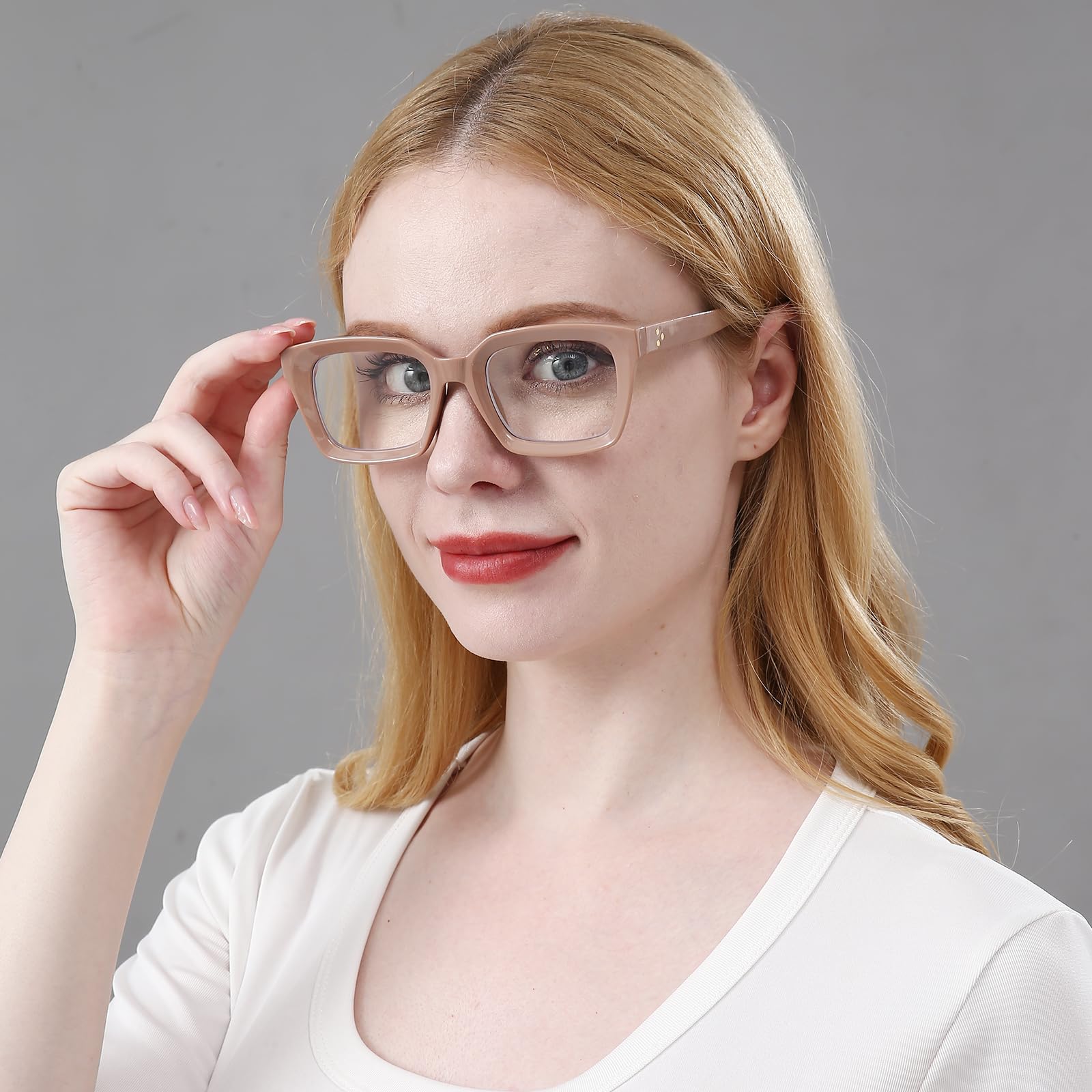 Eyeglass - Juego de 2 gafas de lectura para mujer, estilo retro