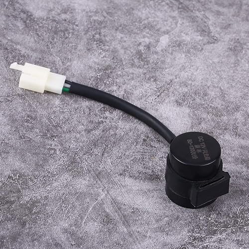 Miniatura 5 de Intermitente intermitente para motocicleta, 3 pines, intermitente redondo, intermitente, intermitente de 3 pines para GY6, scooters, ciclomotor, ATV