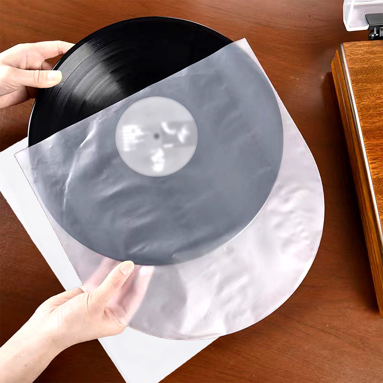 Chiffon anti-statique pour disque vinyle (Fabrication EU) - Rock on wall