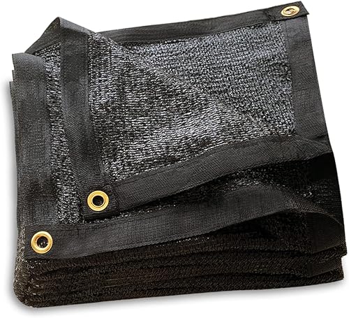 HORTIFAN Paño de sombra de jardín 40% bloqueador solar, 16 x 16 pies, borde con cinta duradera con ojales, resistente a los rayos UV, red de sombra