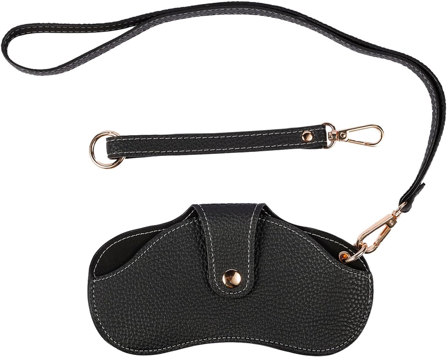 Soft Leather Sunglasses Bag Pouch Slim Glasses Case Holder Glasses Organizer Travel Eyewear Sleeve for Women Men