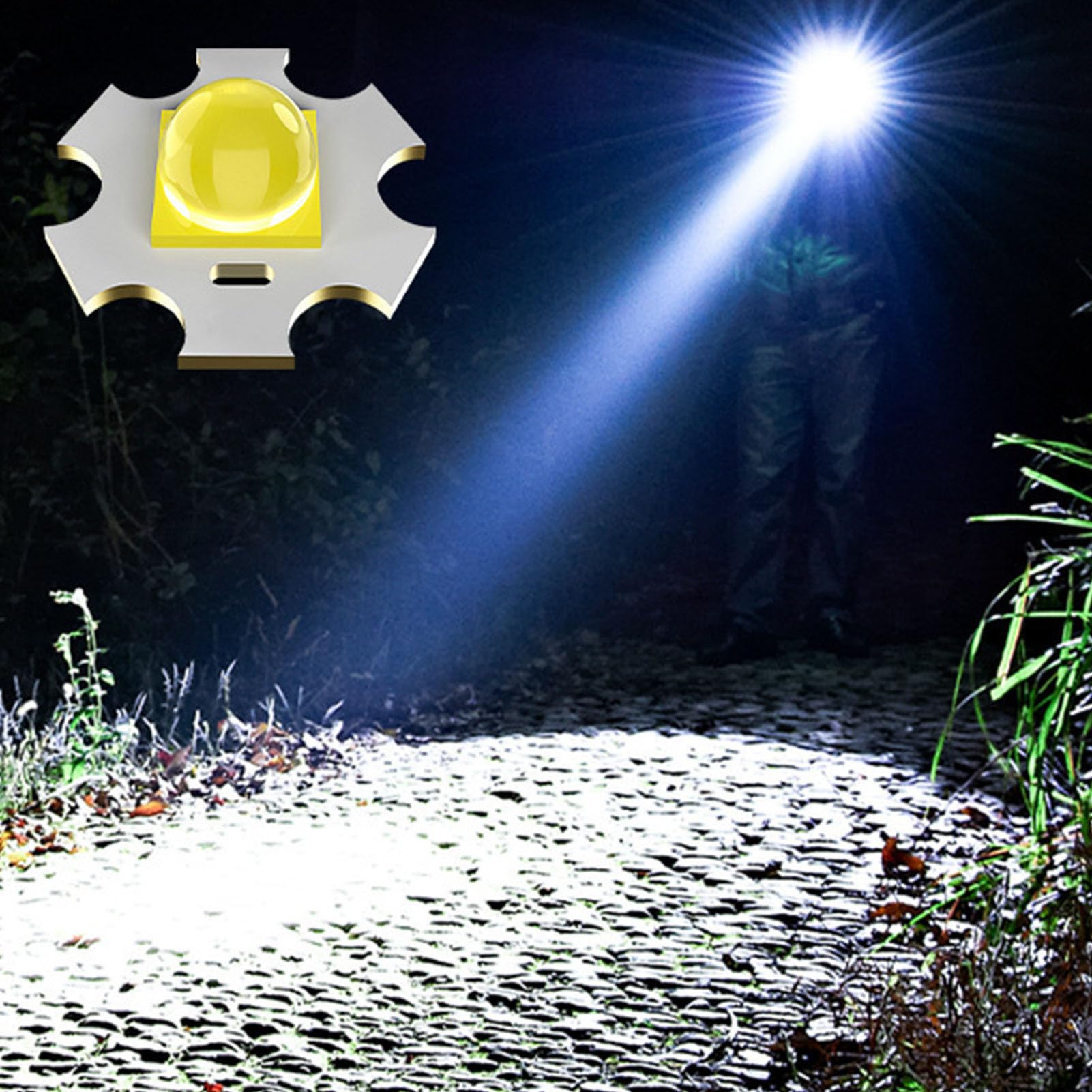 Lamp Tourch d'Urgence À LED Avec Kit d'Outils Multi-Fonction