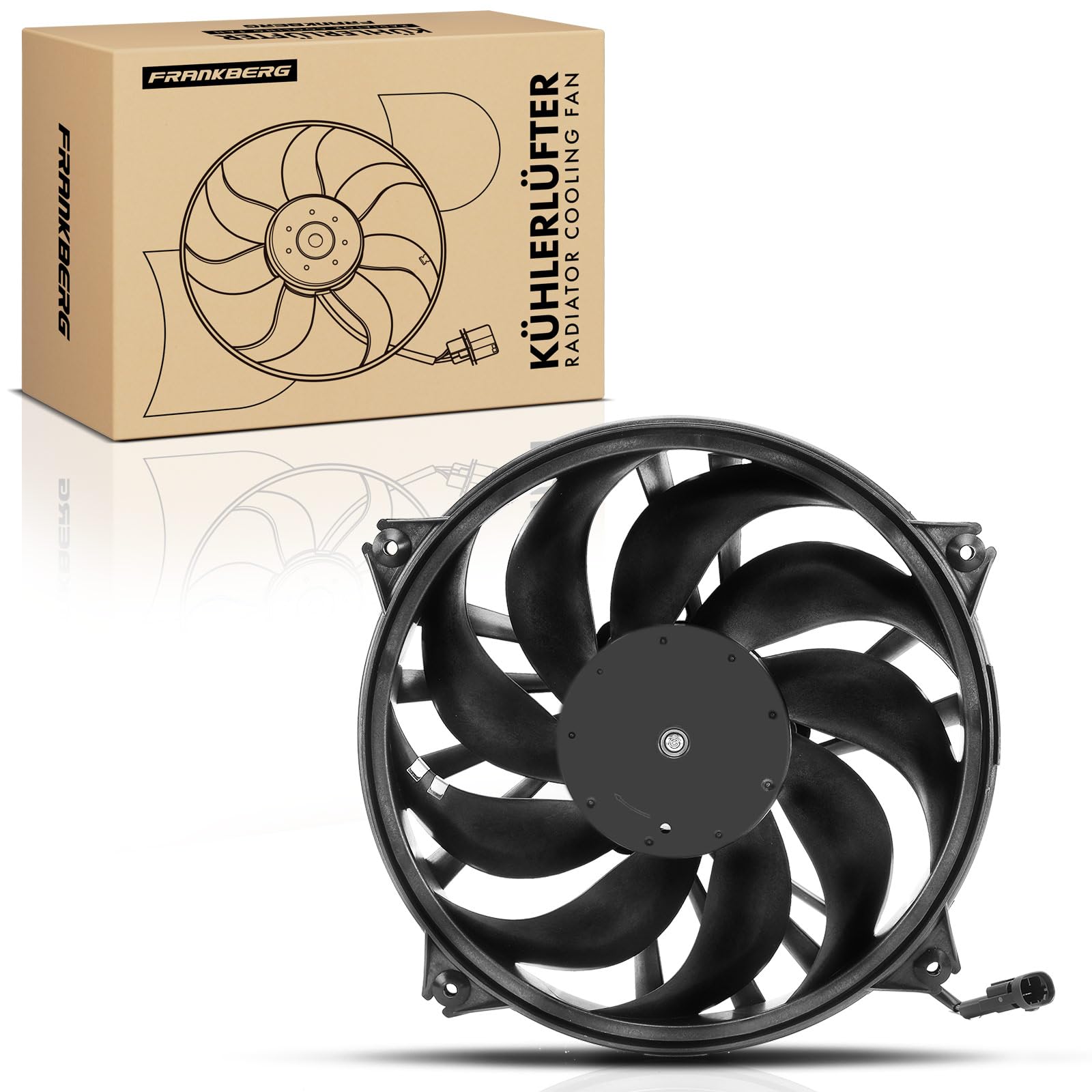 Frankberg Ventilador refrigeración del motor ventilador del radiador