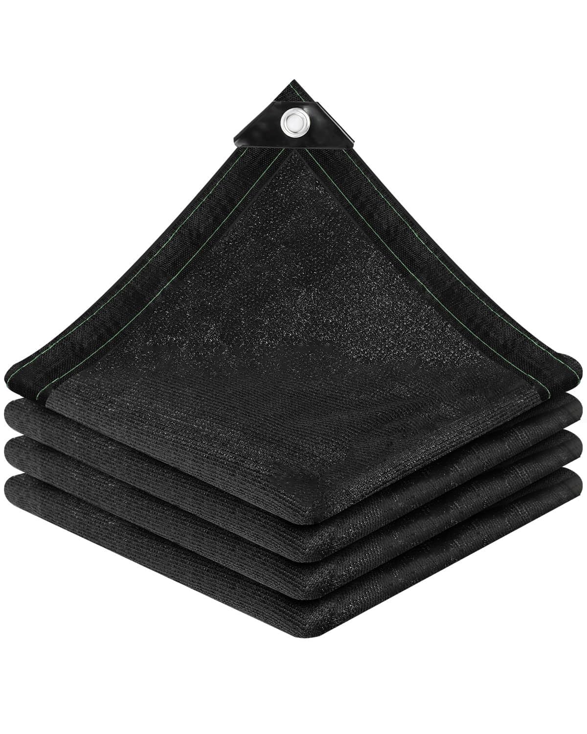 90% Sunblock Shade Cloth Net Black Resistant - 6x12 Ft Garden Shade Mesh for Plant Cover, Greenhouse, Chicken Coop, Kennels, Tomatoes Plants