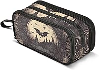 Vista 9 de JUNZAN Estuche de lápices de personalidad personalizado con vaca escocesa de las tierras altas escocesas, bolsa para lápices, bolsa para bolígrafos