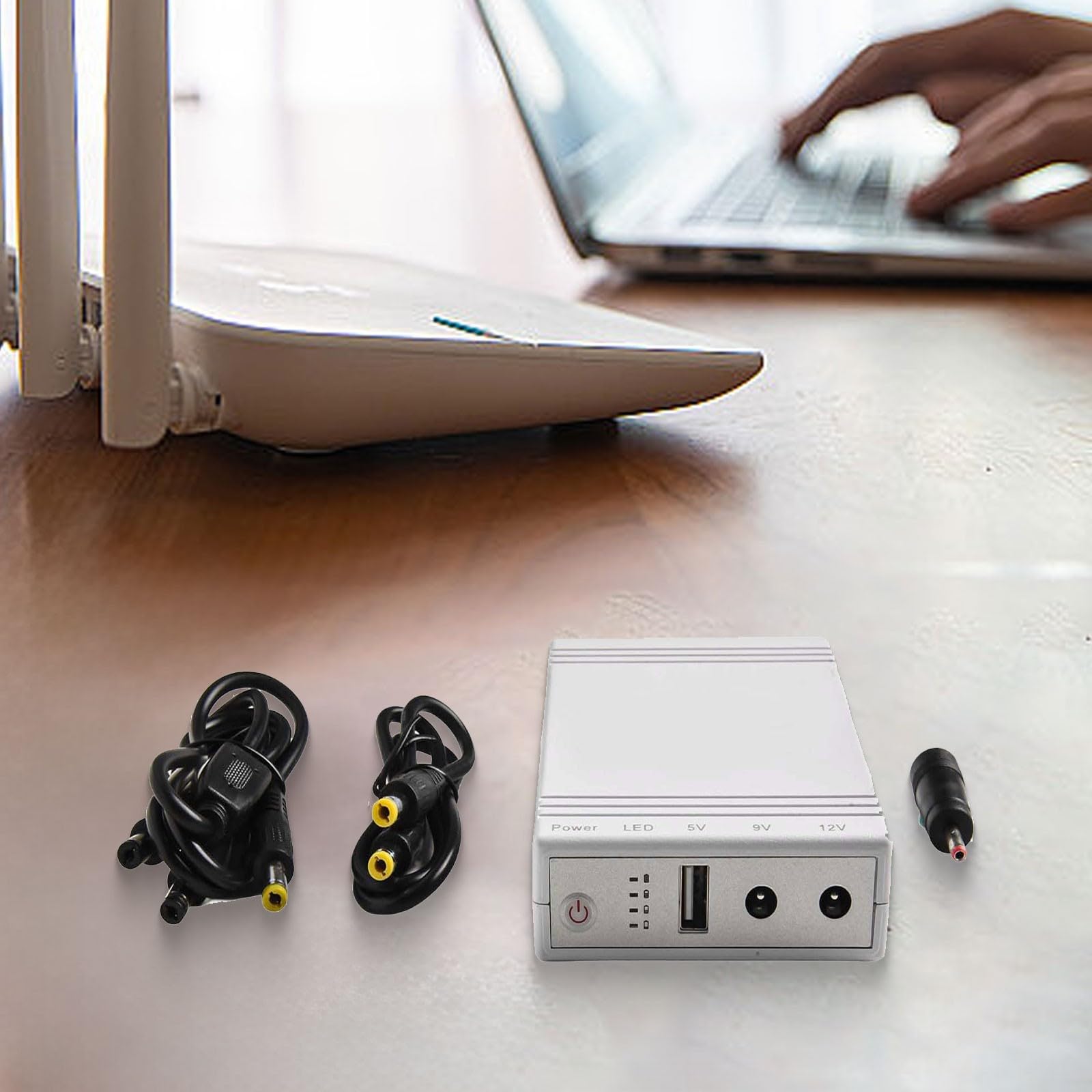 per mini UPS 10400mAh per Router Wifi Sicurezza per mini UPS