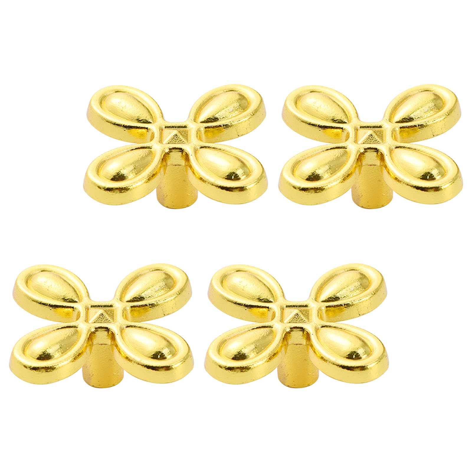 Tertioi Gold 1 Vintage Bronze Finish Metal Mixture Drawer Pulls Flower Design Hardware Cabinet Wardrobe Metal Mixture Furniture Hardware