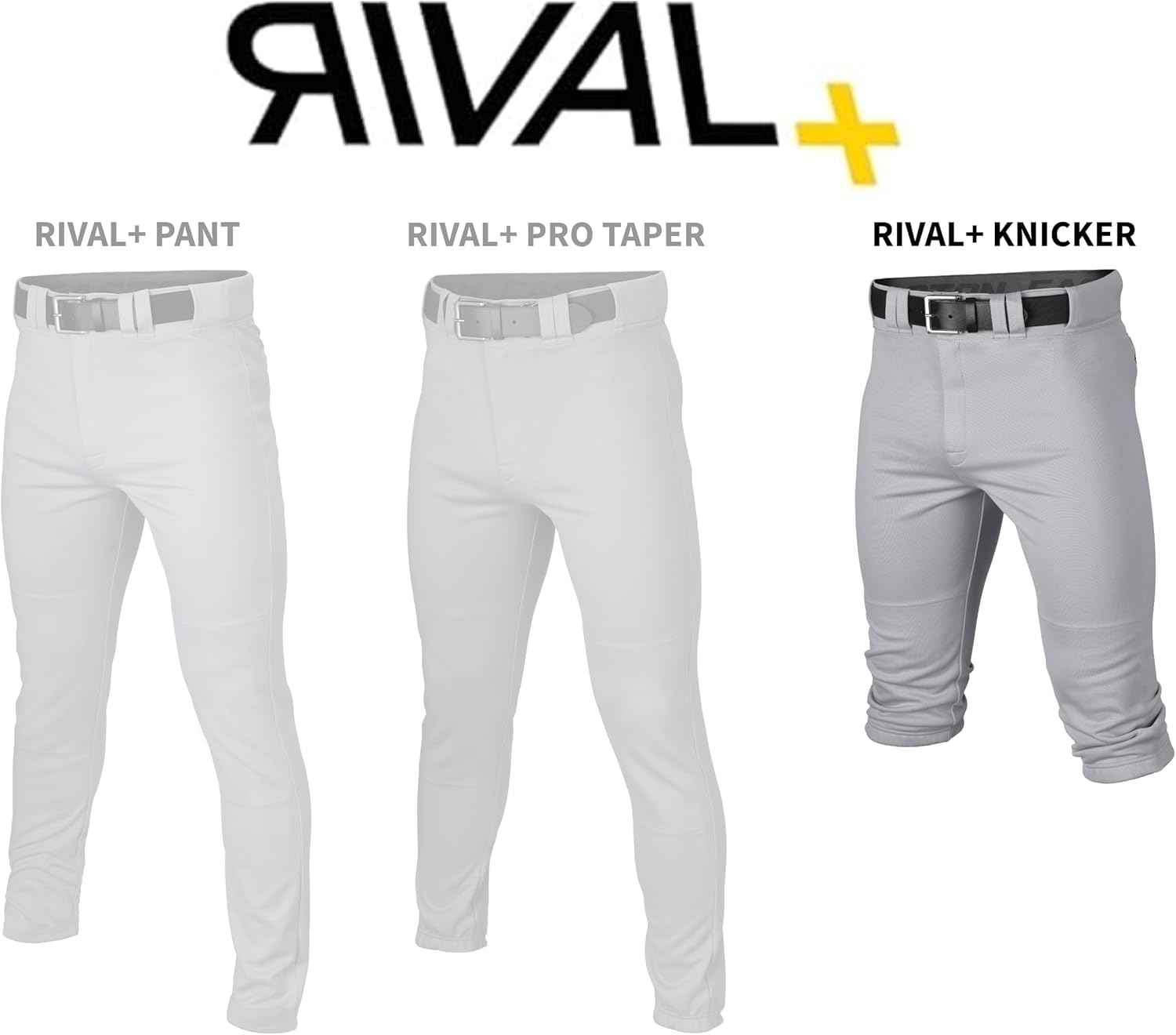 Easton Boys' Rival+ Baseball Pants | Knicker Fit | Youth Sizes | Piped | Multiple Colors - Image 4