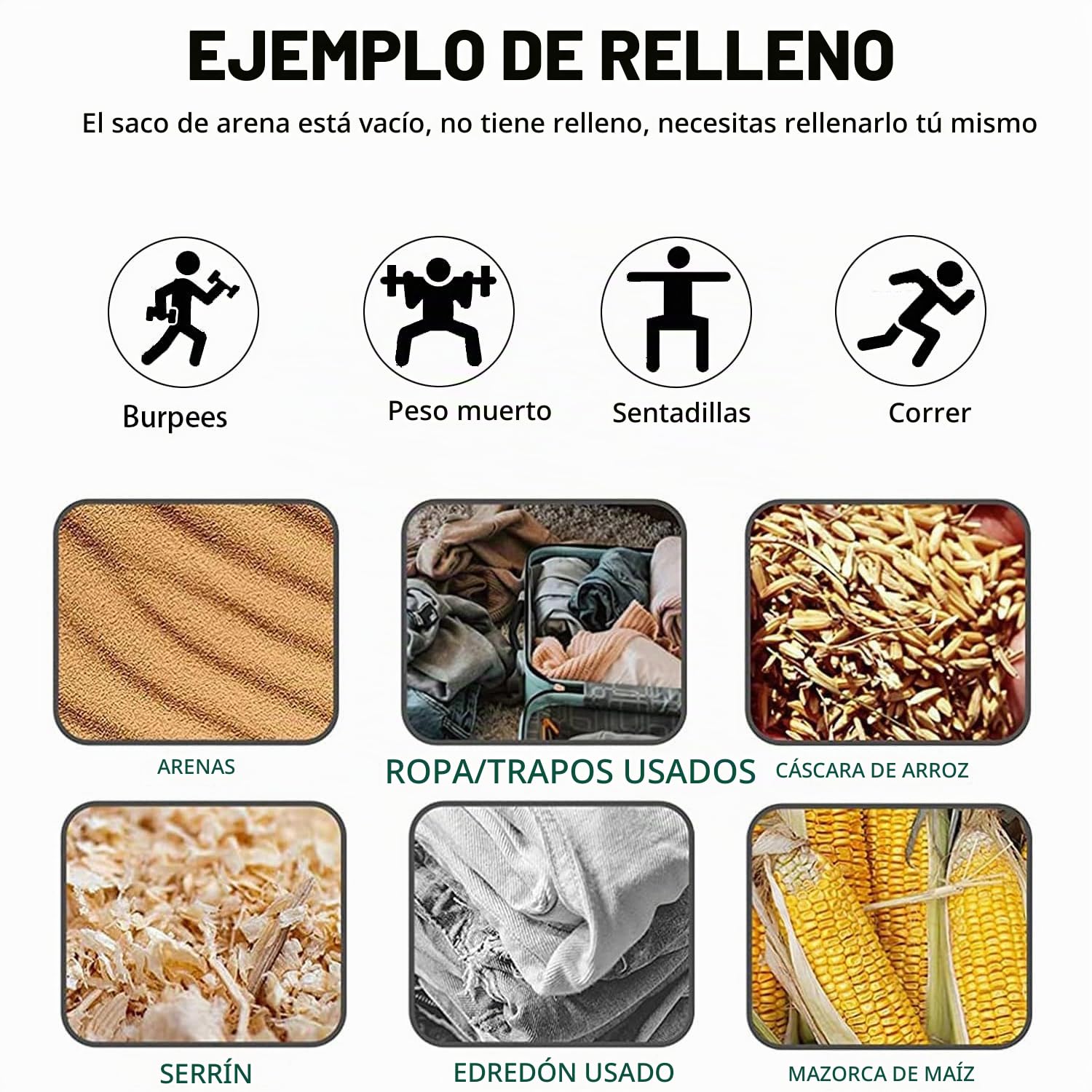 Sacos de Arena de Entrenamiento Bolsa de Entrenamiento con Peso Sacos de Arena para Ejercicios Muy Adecuado Levantamiento de Pesas, Correr,Yoga, Mancuernas Power Bag,White 30kg
