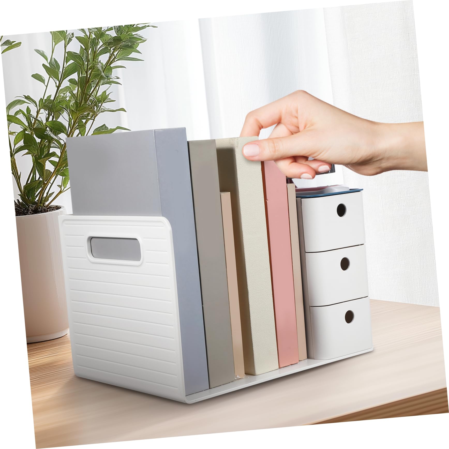 DOITOOL Organizer Per Scrivania in Plastica Organizer Multi-cassetto Per Cancelleria Trucco e Forniture Per Ufficio Design Salvaspazio e Materiale Durevole