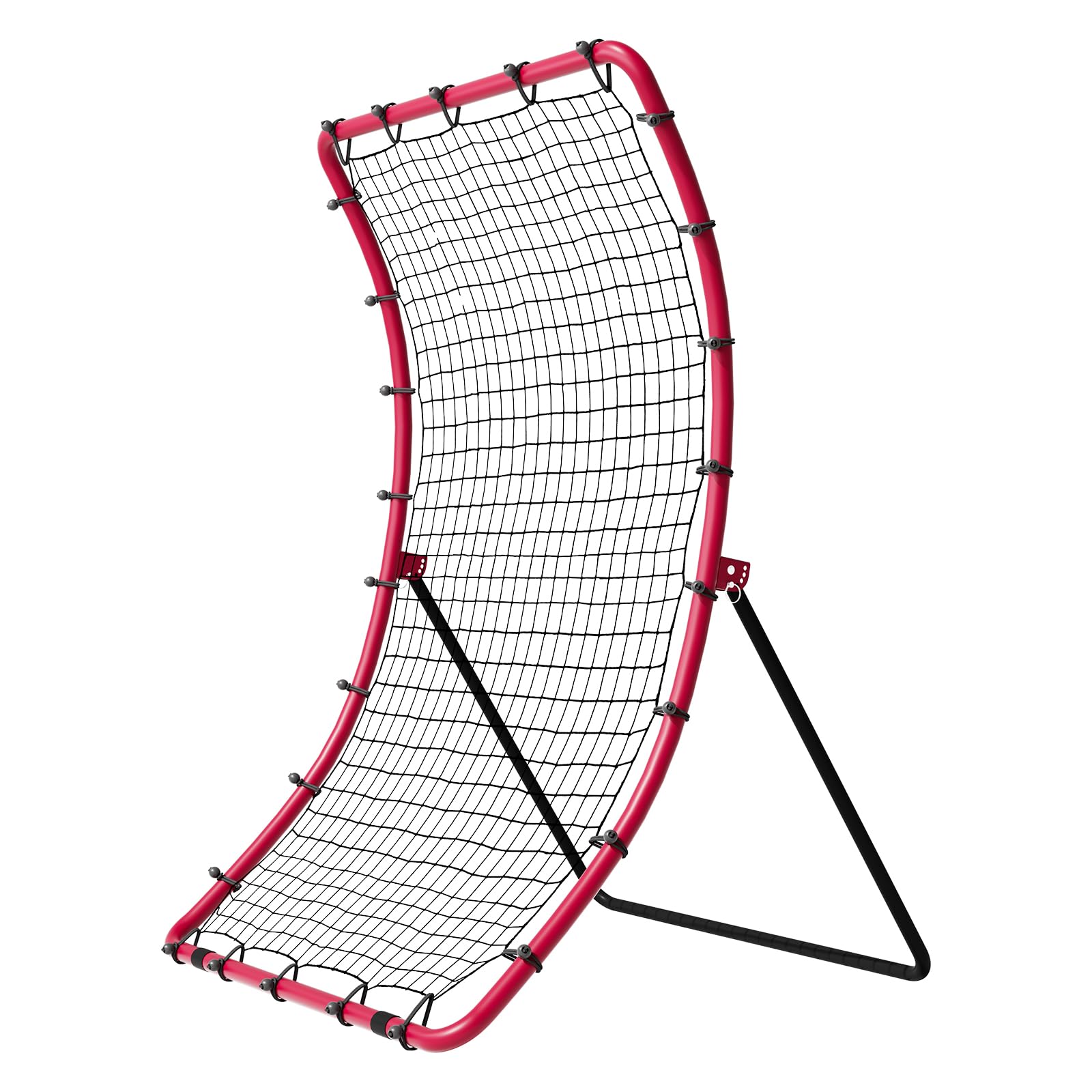 VEVOR Filet de Rebond pour Baseball et Softball, 914 x 1372 mm, Filet de Lancement de Baseball à 3 Voies, entraîneur de rebondissement de Lanceur de Baseball, pour la Pratique du Terrain et du Lancer