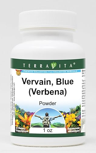TerraVita Verbena (Verbena) Hierba en polvo (1 oz, ZIN 511078)