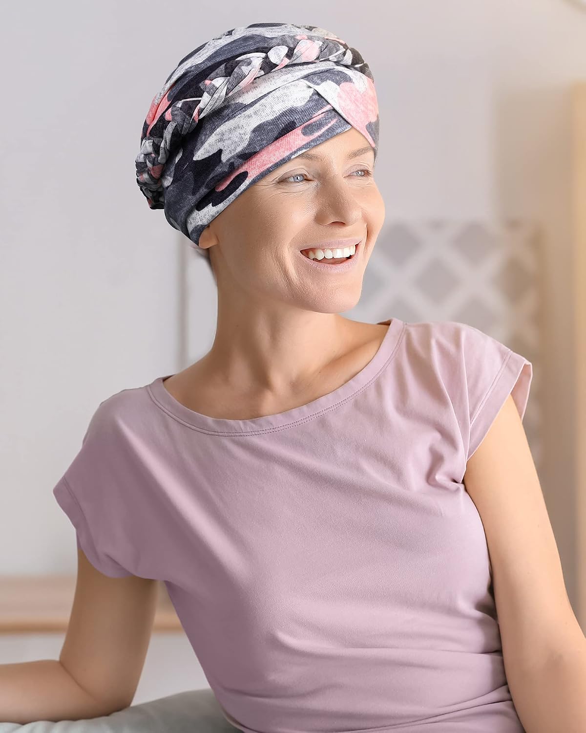 SATINIOR 4 Pcs Turban for Women image 4