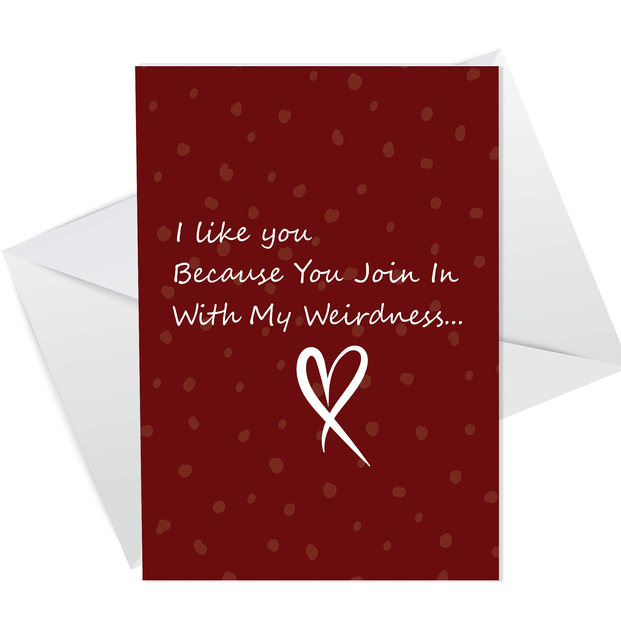 Funny Valentines Day Anniversary Card For Boyfriend Girlfriend Husband Wife