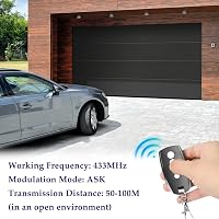 Qneneam 433.92 MHz 4 csatornás garázskapu távirányító 2db King Gates Stylo 4K kompatibilis 5