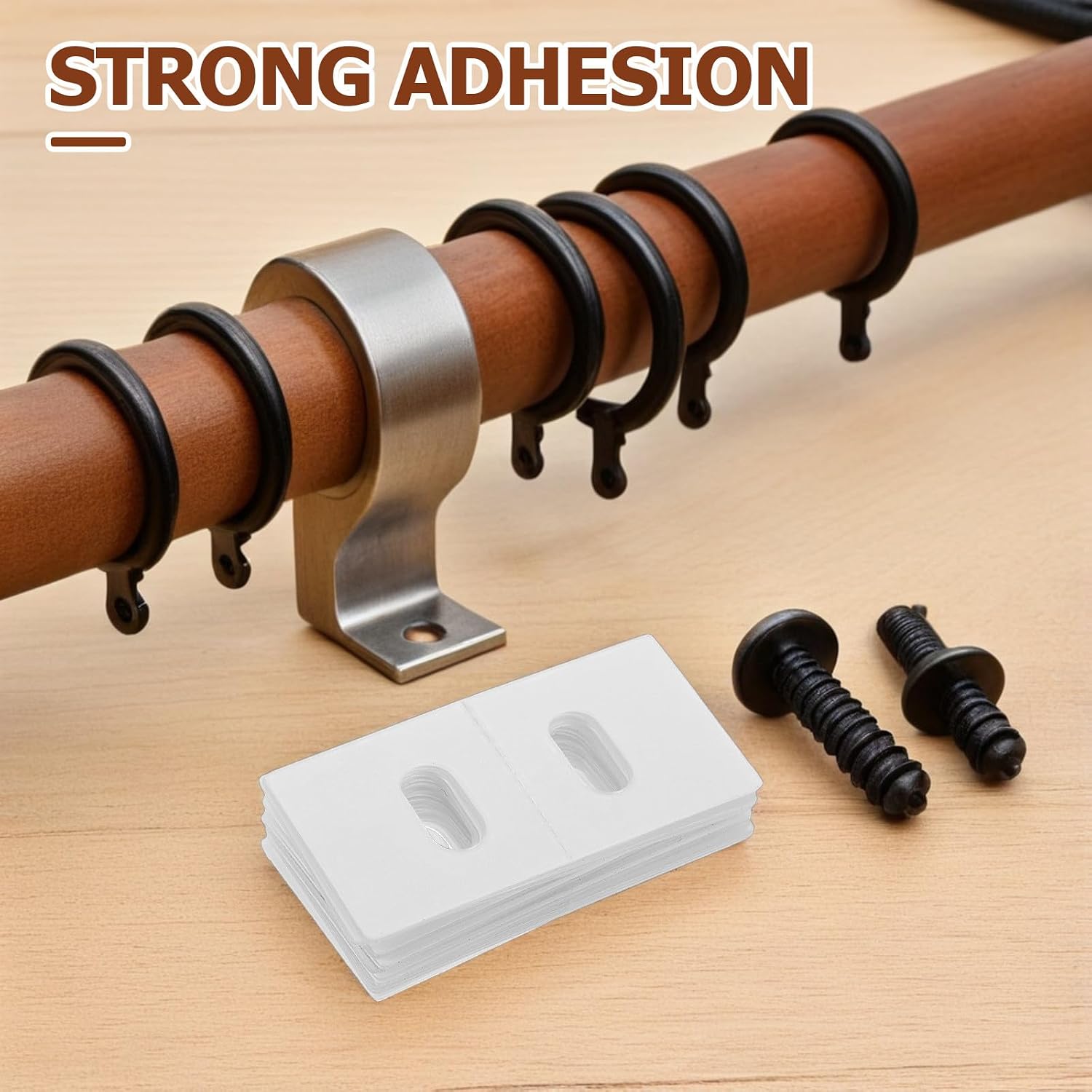 60pcs Blind Fixer Tabs: Vertical Blind Replacements Slats Tabs Fixer - Repair Clip Vane Savers Replacement Hardware for Office Home and Schools