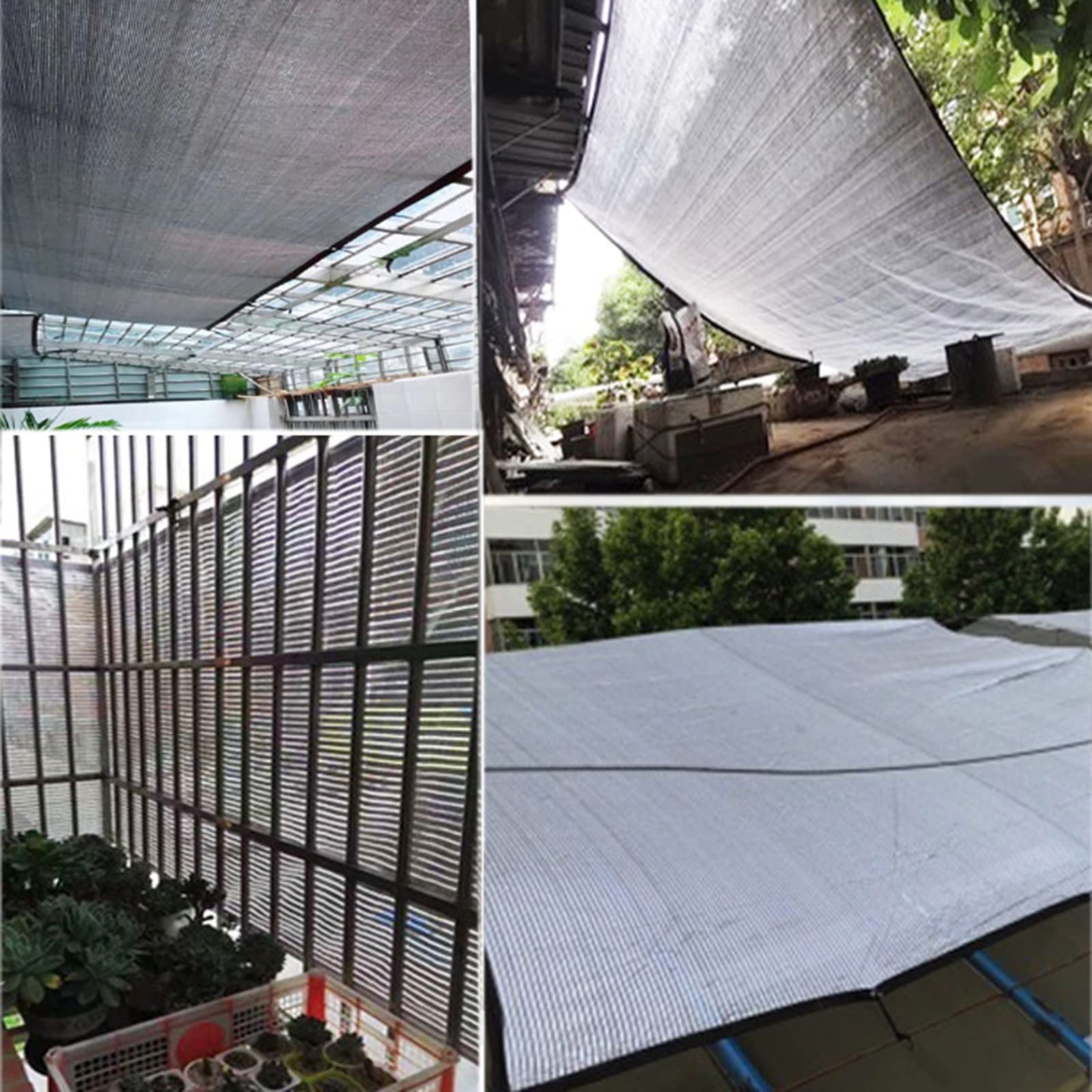 Schaduwdoek reflecterend Aluminium Schaduwnet UV bestendig, premium Schaduwdoek reflecterend Aluminium Schaduwnet UV bestendig, premium