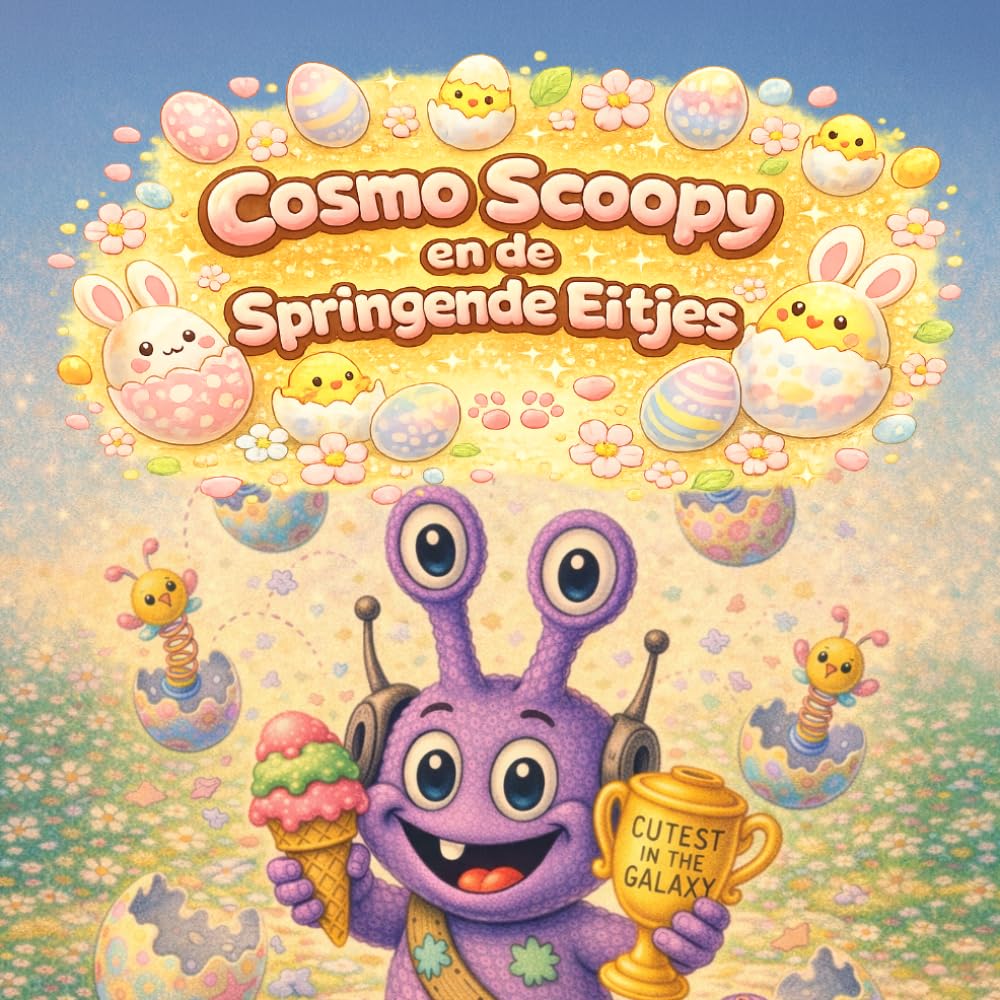Cosmo Scoopy en de Springende Eitjes: Een vrolijk en verrassend paasavontuur voor kleine ontdekkers (cosmo-scoopy (nederlandse editie))