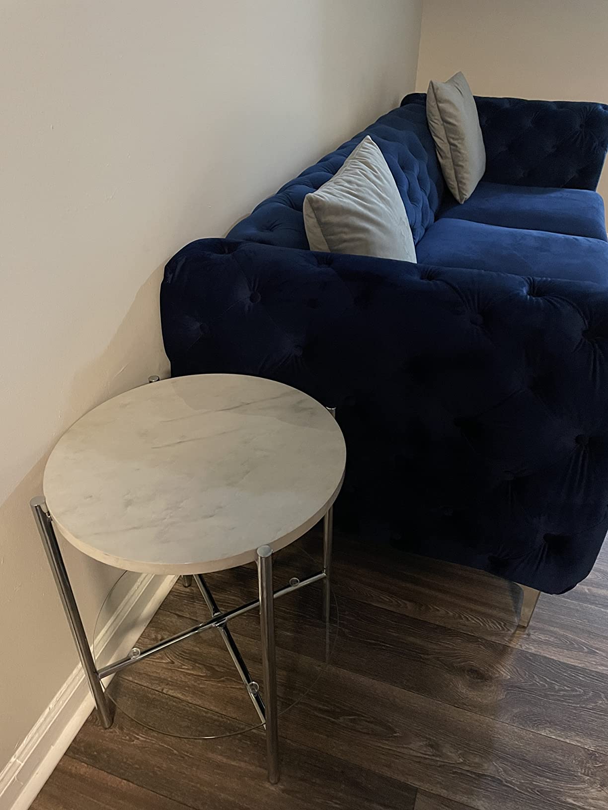 $9/mo - Finance Walker Edison Blaine Mid Century Modern Marble and ...