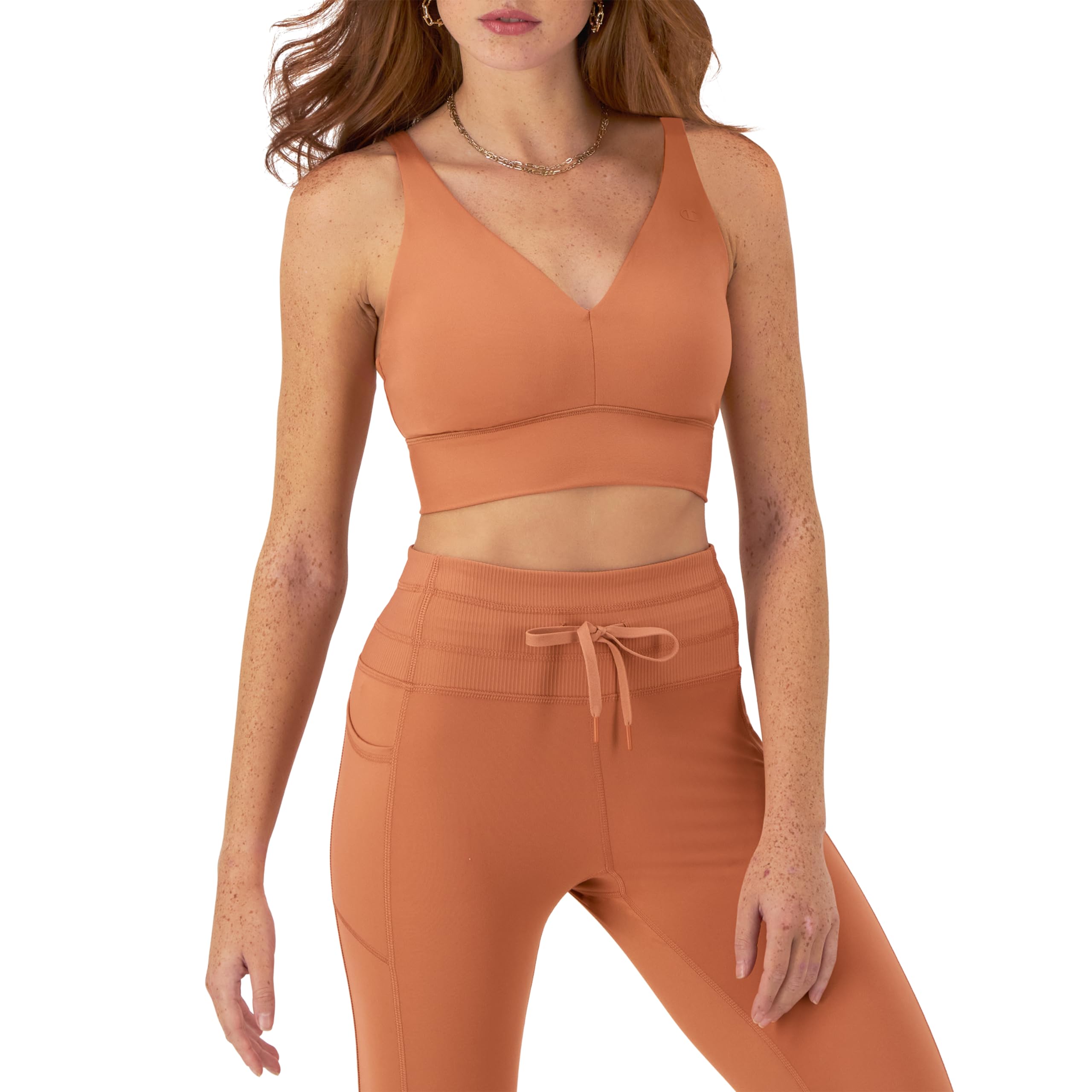 Champion Women's, Soft Touch, Moisture-Wicking, Light Support (Longline Sports Bra Available)