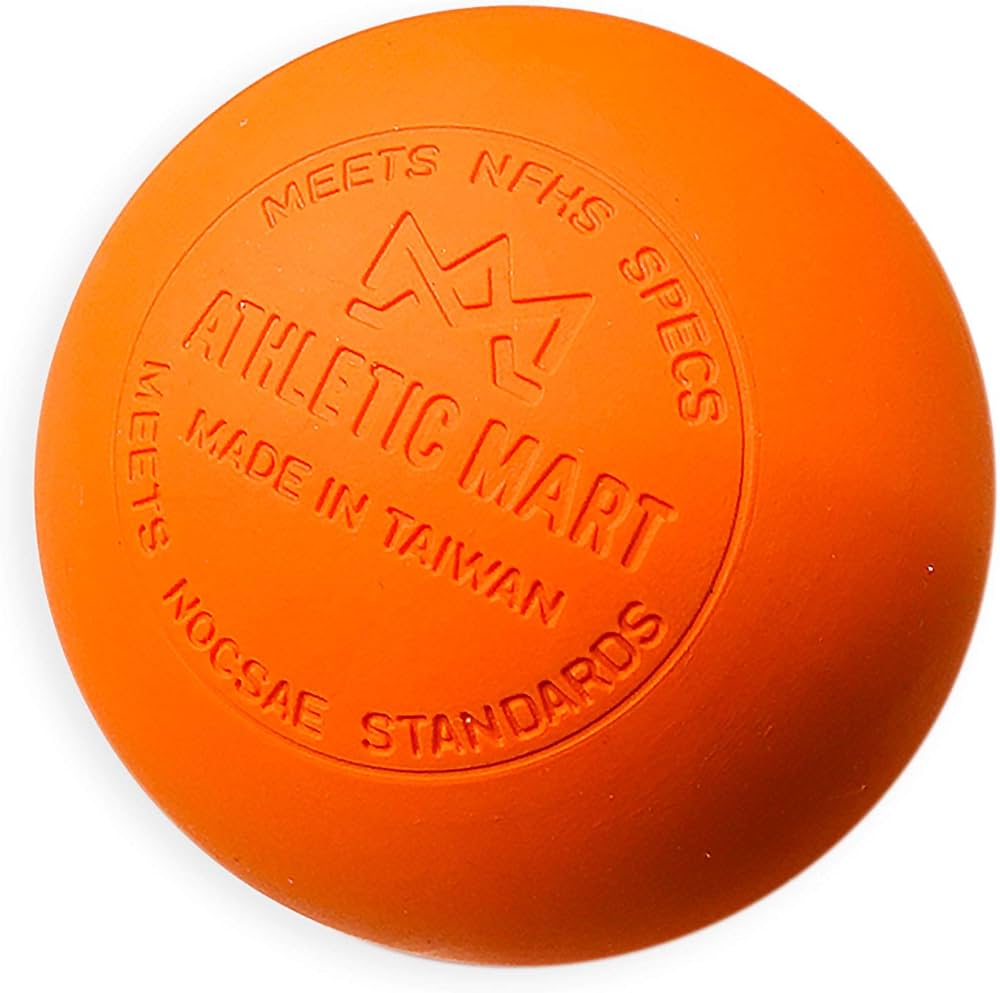 Amazon.co.jp: ATHLETIC MART 公式試合球 ラクロスボール NOCSAE公認