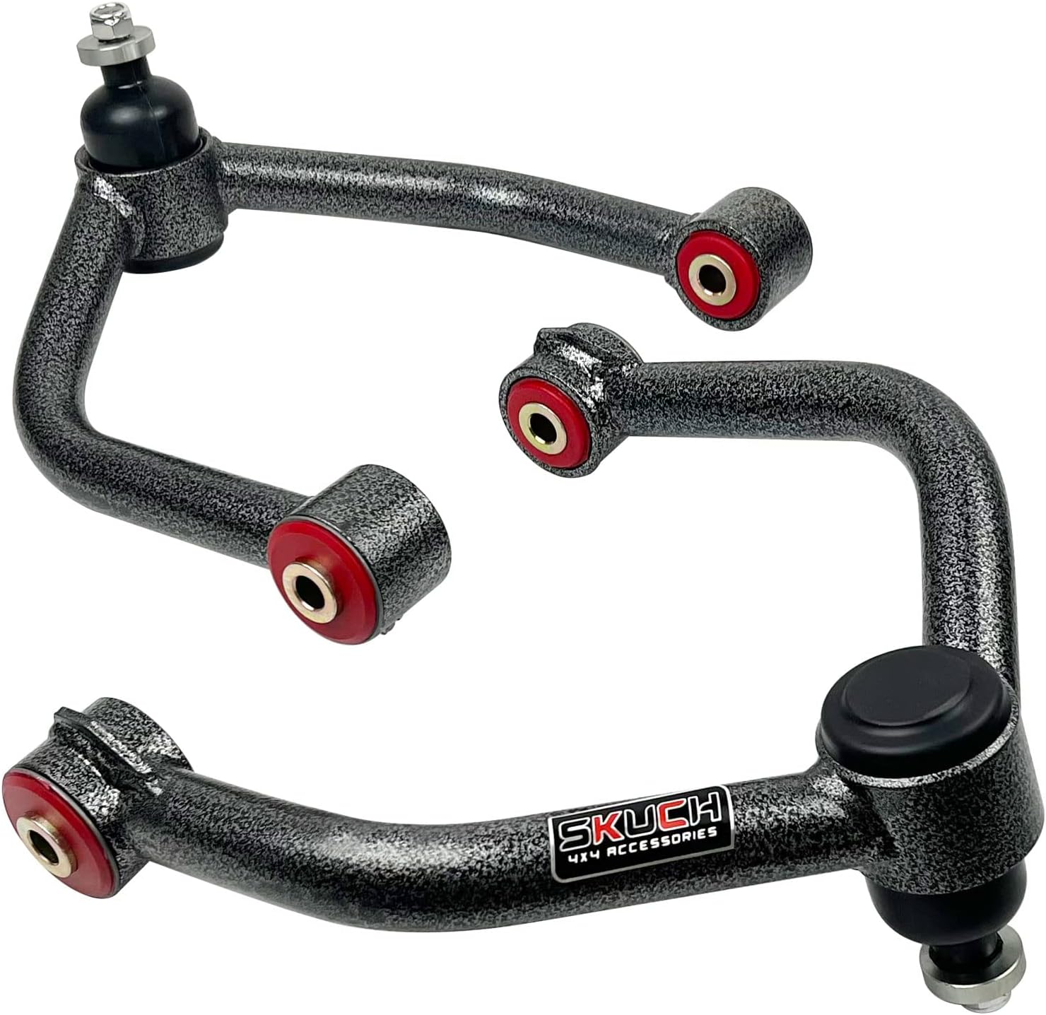Front Upper Control Arms For 2004-2019 Nissan Titan Armada 2-4” Lift Tubular Adjustable Suspension Arms with ball joint