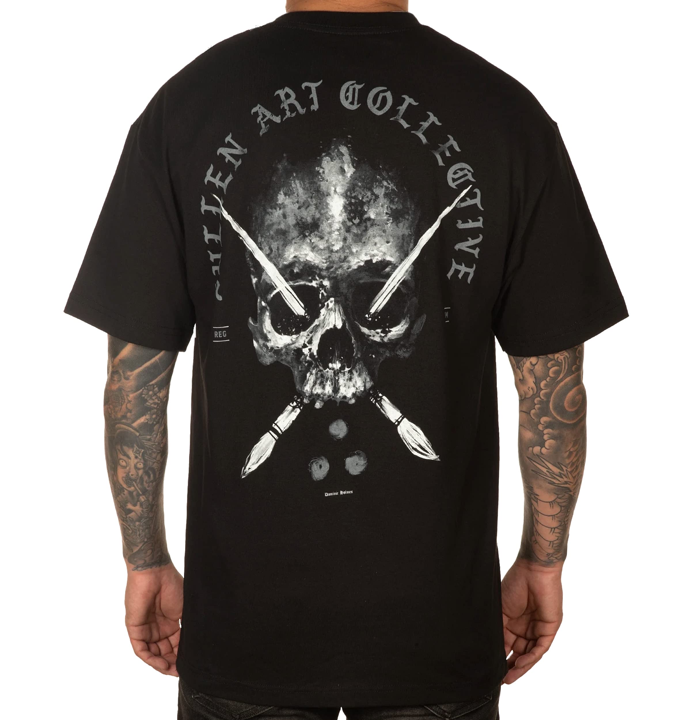 Sullen Men's Tribulation Tattoo Lifestyle Graphic Standard Tee