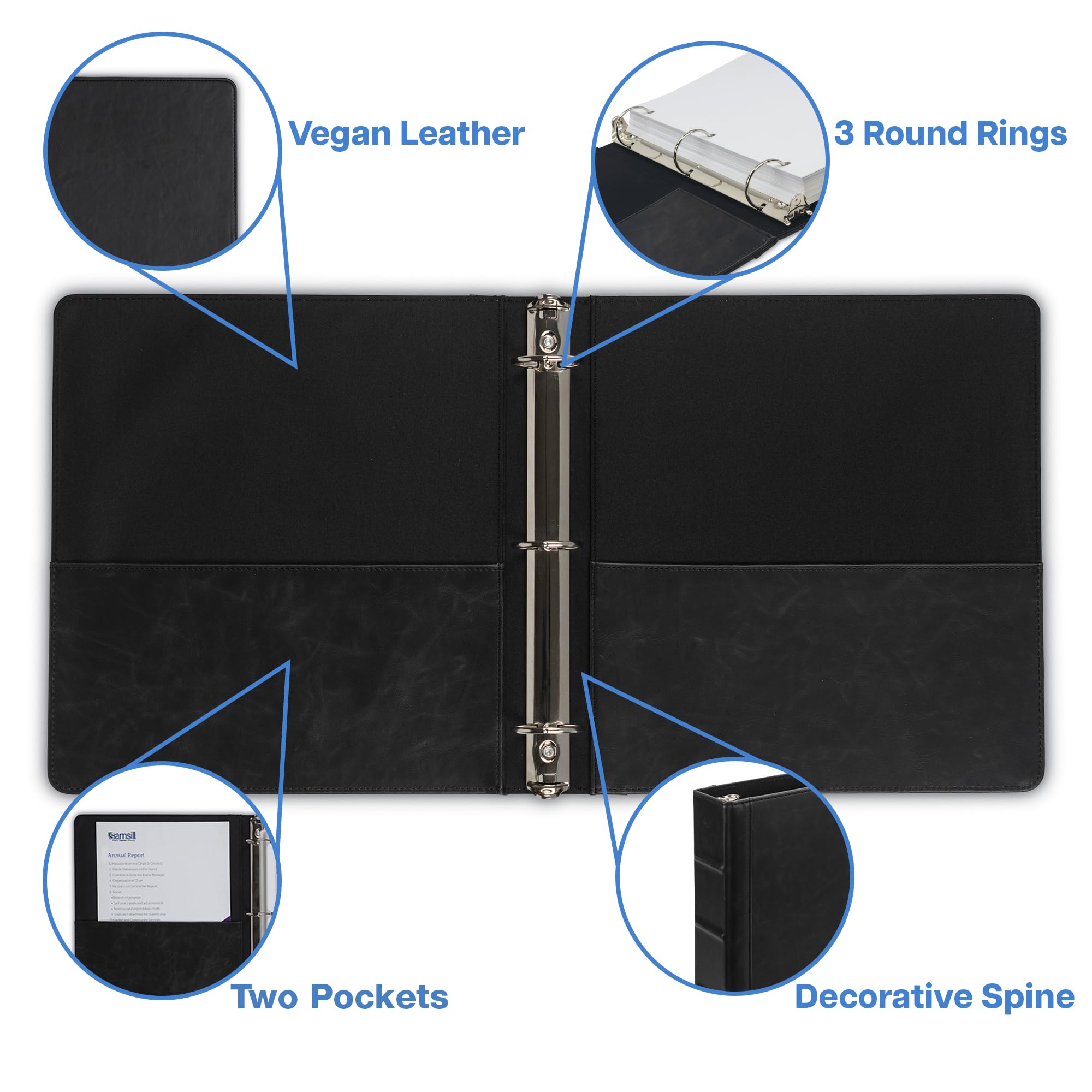 新品未使用！オイルレザー・バインダー ブラック オイルレザー・バインダー｜フランクリン・プランナーのシステム手帳