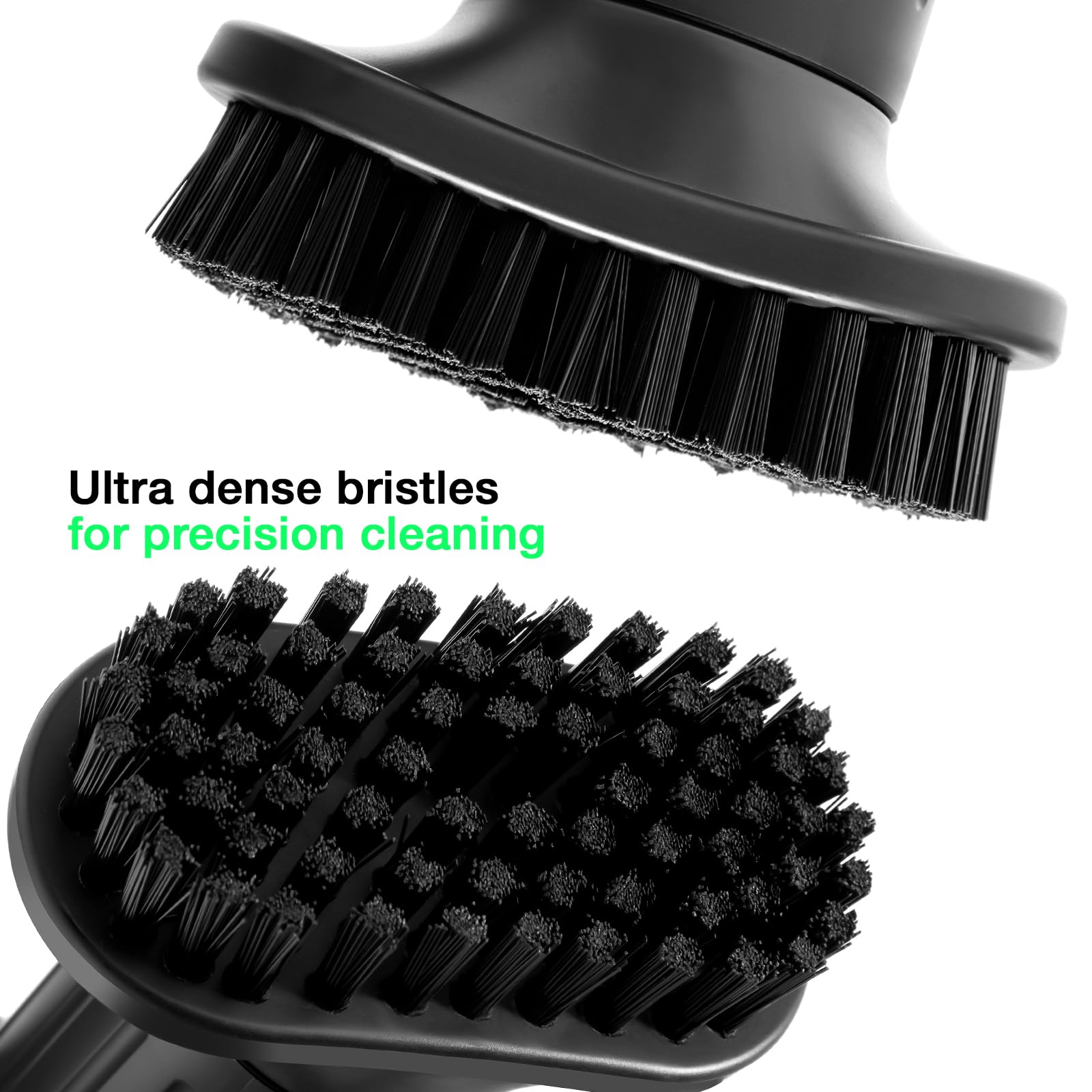 Spazzola d'acqua H3, funzione spray e clip magnetiche, spazzola per mazza da golf e golf club, setole in nylon di alta qualità e resistenti per superfici racchette, scanalature