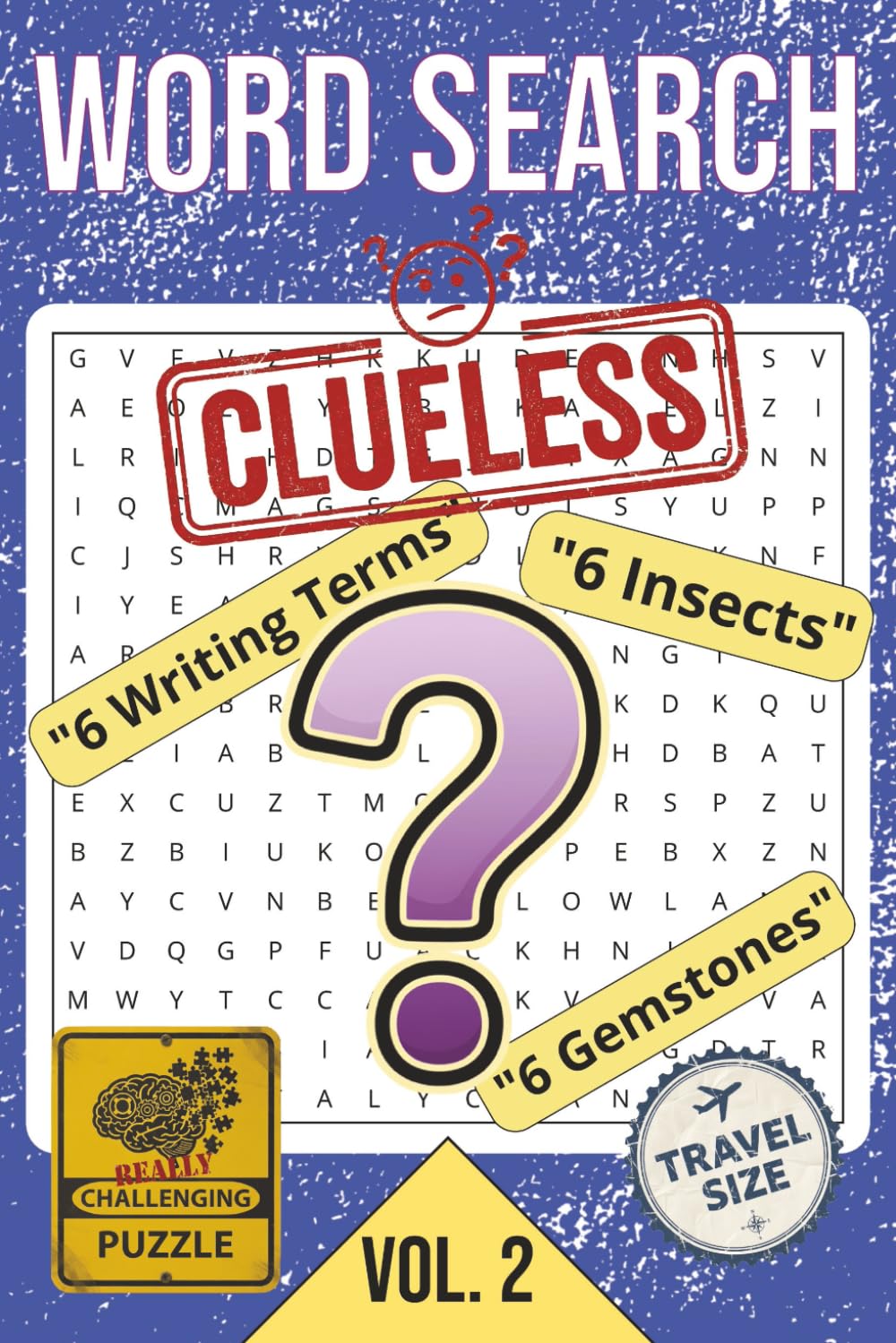 Clueless Word Search Vol. 2 (Word Search Series Without Words)