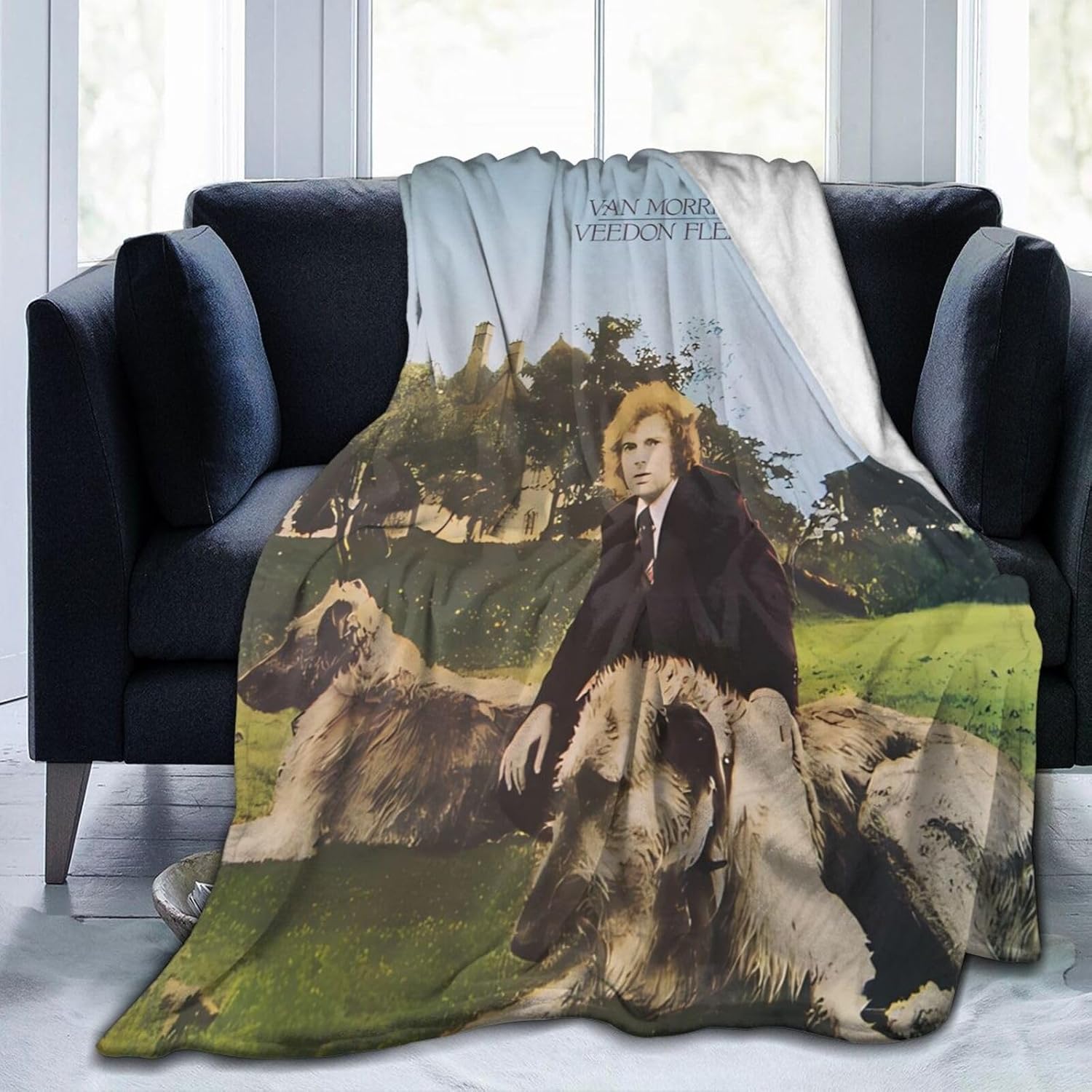 Van Music Morrison Singer Veedon Fleece Blanket Super Soft