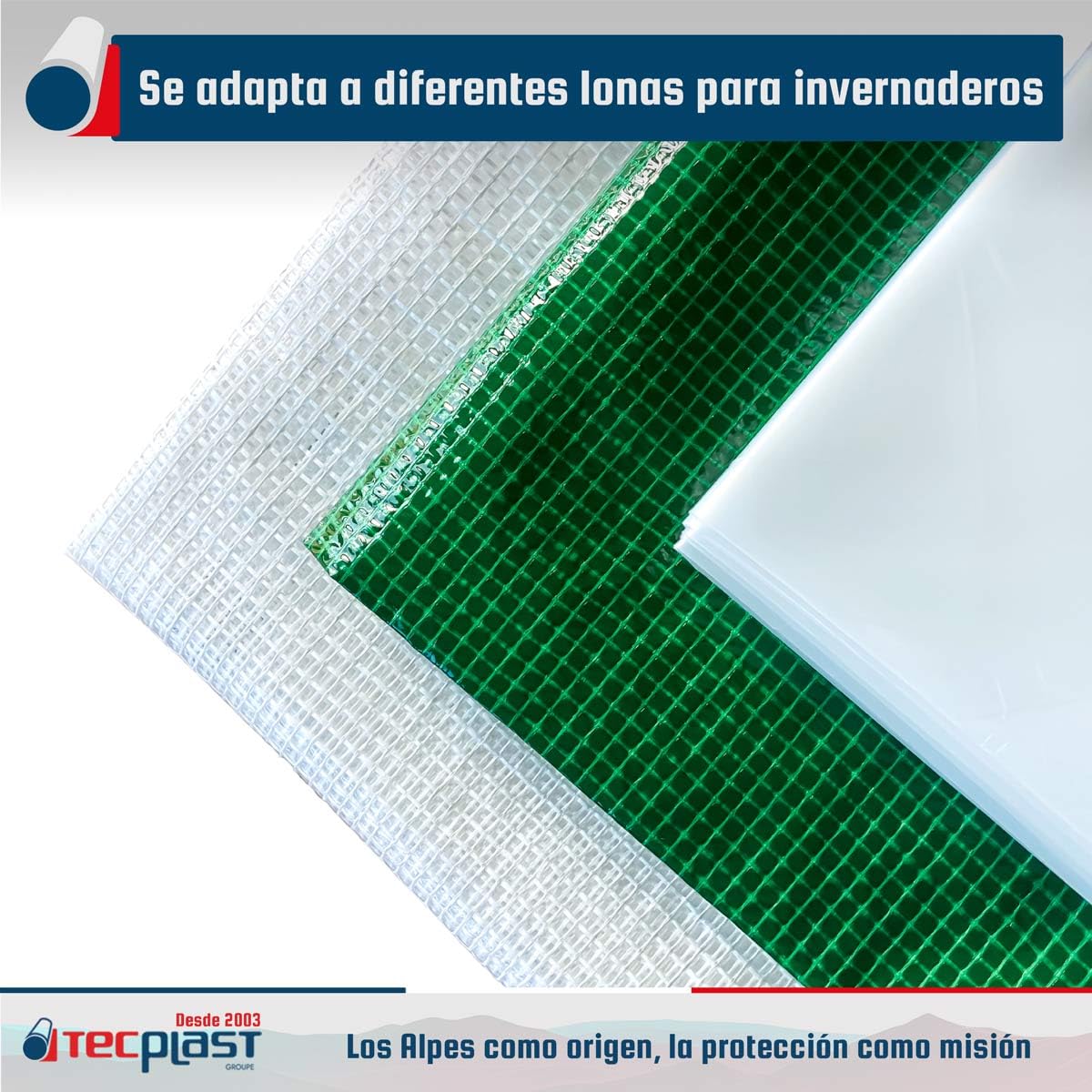 20 uds de Grapas para Plásticos de Invernadero 30mm x 30mm - Calidad Profesional TECPLAST 30CP - Grapas de Metal