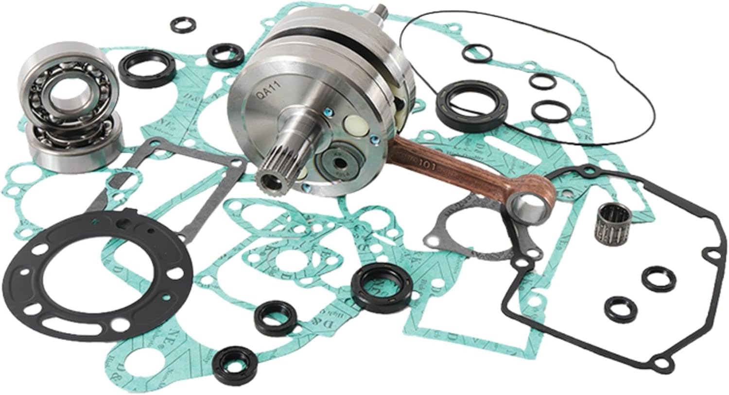 Hot Rods Bottom End Kit CBK0018 Compatible with/Replacement for Honda CR 125 R 1998-1999